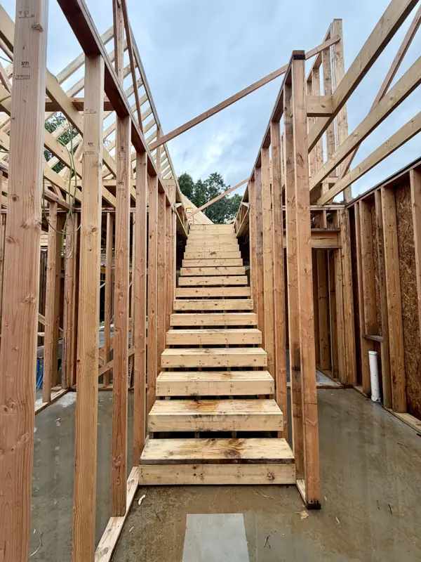Framed staircase